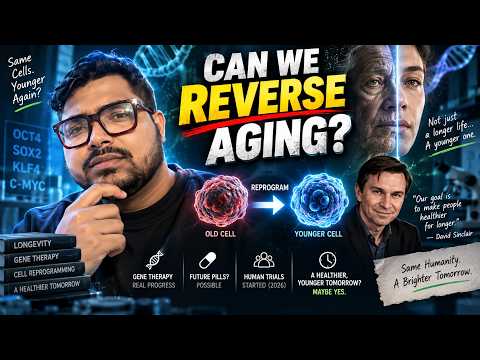 Can We REALLY Reverse Aging? 😳 | 75% Younger Cells & The First Human Trial